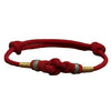 Red String Jade Luck Fortune Knot Braided Couple Bracelet