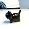 Mini Glowstone and Wood Cat Figurines for Desk Decor