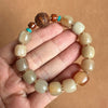 Yak Horn Bracelet with Tibetan Style Charm