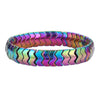 Magnetic Bracelet, Geometric Beads and Links