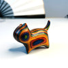 Mini Glowstone and Wood Cat Figurines for Desk Decor