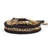 Handwoven Red String Bracelet Set - Lucky 3 Combination
