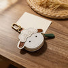 Sheep Face PU Leather Keychain Coin Purse