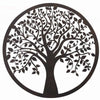 Tree of Life Metal Wall Art, Iron Silhouette Decor