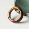 Tiger Eye Stone Strength Protection Ring