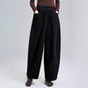 Women's Corduroy Harem Pants with Pockets