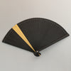 Traditional Chinese Folding Hand Fan with Crane Motifs