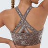 Women's Yoga Sets Seamless Fitness Crop Tank Top Pants Sports Gym Outfits
