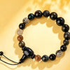 Five Elements Crystal Bracelet, Multi-Stone Beaded Wristwear