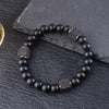 Tiger Eye and Citrine Bead Bracelet for Strength