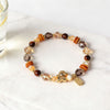 Tiger Eye Pearl Year Of The Horse Lucky Fortune Prosperity Bracelet