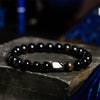 Sheen Obsidian Black Tourmaline Wealth Bracelet