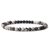 4mm Various Stone Crystal Mini Beads Bracelet