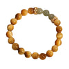 Tiger Eye and Jade Bead Bracelet
