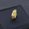 Six True Words Balance Calm Titanium Steel Ring