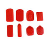 Red Cinnabar Charm Beads for DIY Jewelry and Bracelets
