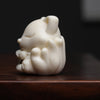 Ivory Nut Nine Tailed Fox Desktop Decoration