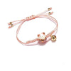 Cat Charm Bracelet with Aquamarine or Bodhi Seed Beads