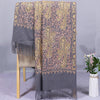 Embroidered Cashew Flower Shawl, Rayon Winter Wrap