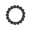 Ebony Wood Om Mani Padme Hum Engraved Bracelet