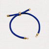Adjustable Red String Bracelet with Copper Clasp