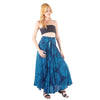 Printed Wrap Maxi Skirt, Boho Summer Long Skirt