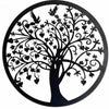 Tree of Life Metal Wall Art, Iron Silhouette Decor