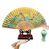 Chinese Paper Folding Fan with Classical Painting Designs