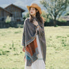 Tibetan Shawl Striped Diamond Pattern Winter Warm Soft Scarf