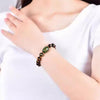 Chinese Zodiac Tiger Eye White Courage Bracelet