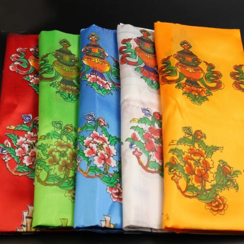 Tibetan Lucky Blessing 5 Colors Khata Decoration