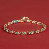 Handmade Five Color Thread Protection Braid String Bracelet