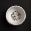 Dragon and Phoenix Ceramic Tea Cup with Auspicious Clouds