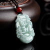 Natural Jade Chinese Zodiac Pendant Necklace