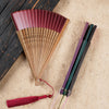 Gradient Hollow Engraved Folding Fan