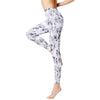 Printed Yoga Leggings Women's High Waist Fitness Pants