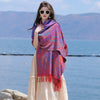 Tibetan Shawl Paisley Wrap Scarf