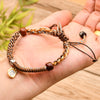 Tibetan Braided Rope Bracelet with Star Charm