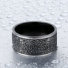 Four Guardian Beast Ring, Titanium Steel Dragon Tiger Phoenix Band