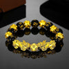 Feng Shui Double Pi Xiu Obsidian Wealth Bracelet