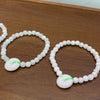 Jade Pixiu and Peace Buckle Bracelet, Handmade