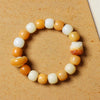 White Bodhi Six True Words Protection Bracelet