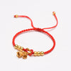 Lily of the Valley Braided Cord Bracelet