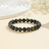 Natural Stone Bead Bracelet, 8mm Round Gemstone