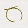 Adjustable Red String Bracelet with Copper Clasp