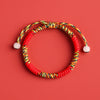 Handmade Multicolor King Kong Knot Luck Strength Braided Bracelet