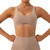 Seamless Yoga Sports Bra, Medium Support Crop Top