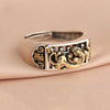 Adjustable Pixiu Ring in 925 Sterling Silver