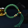 Handwoven Tibetan Style Braided Rope Bracelet
