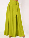 Women's Wide Leg Pants Casual Drawstring Pockets